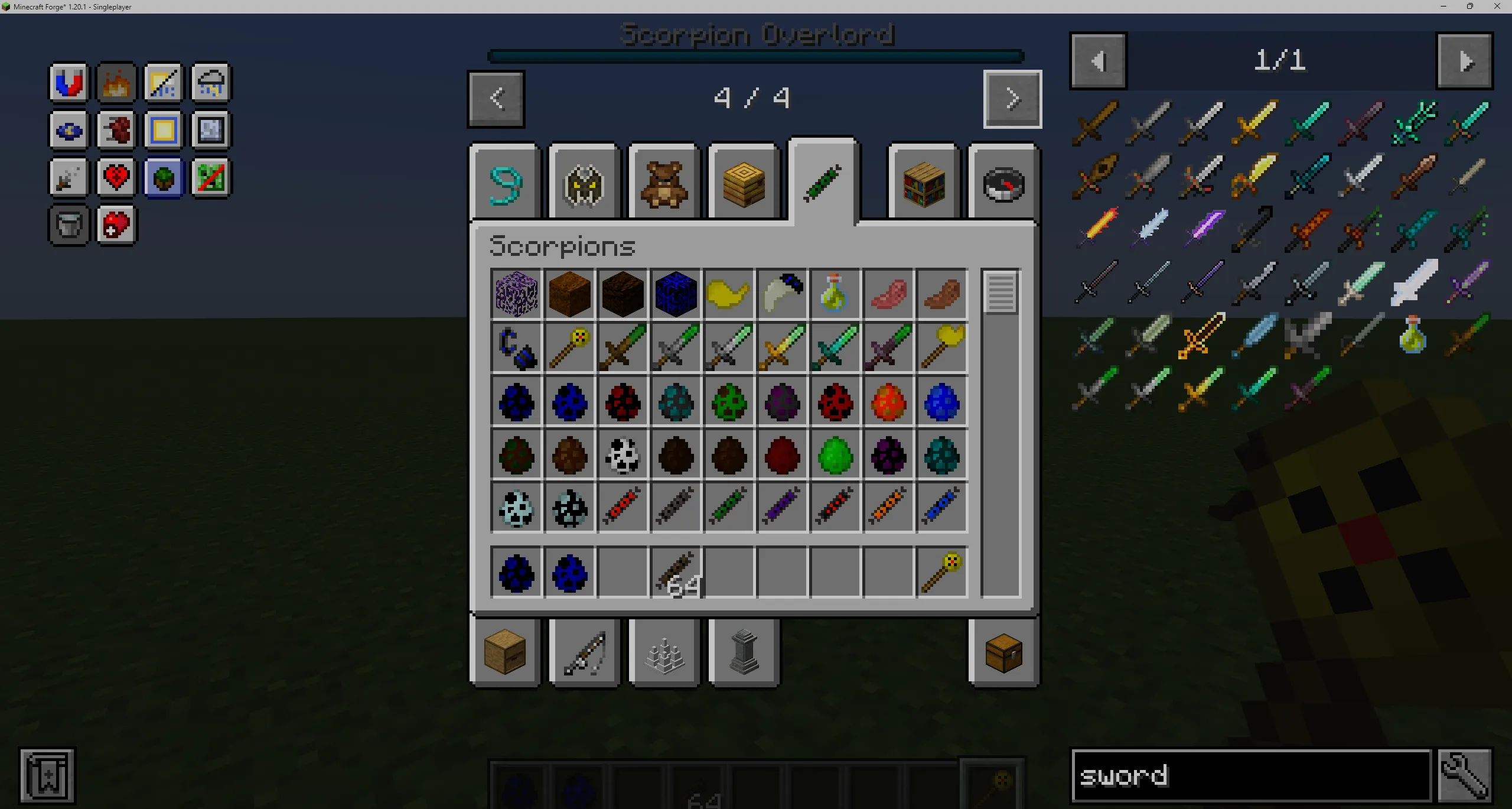 WarCheetah's Scorpions — скриншот 1 (Моды, Minecraft)