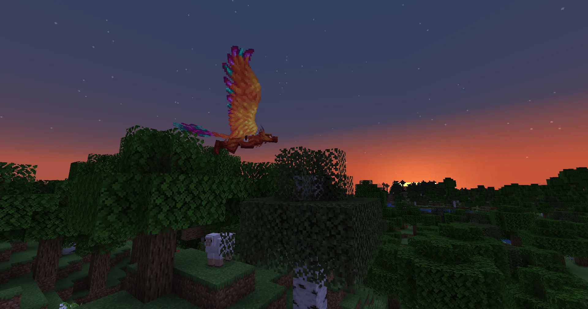 Wings Of Fire!, Моды, Minecraft