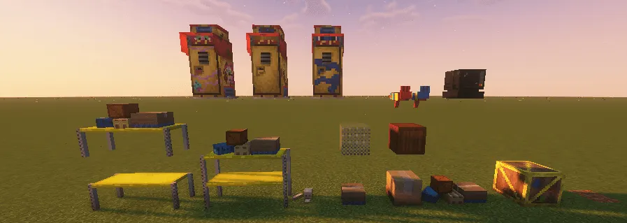 Poppy Playtime: Blueprint, Моды, Minecraft