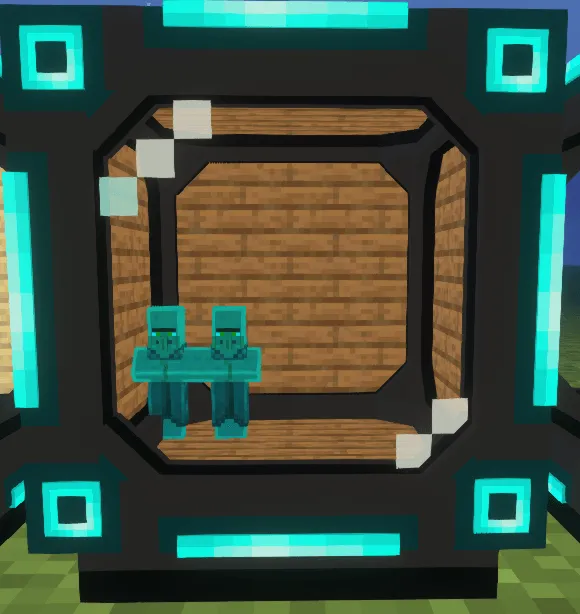 Pocket Villagers — скриншот 3 (Моды, Minecraft)