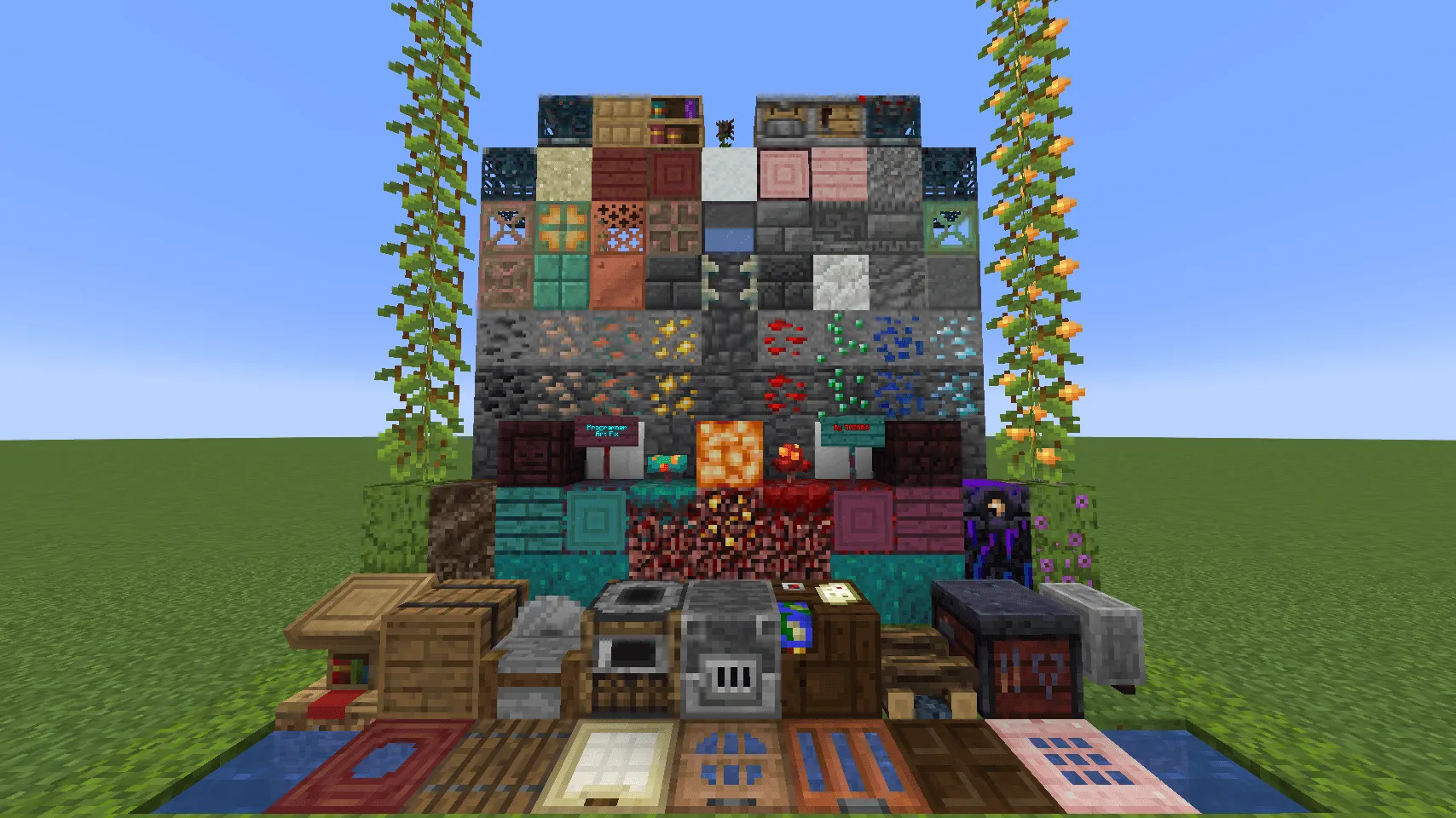 Programmer Art Fix, Текстуры, Minecraft