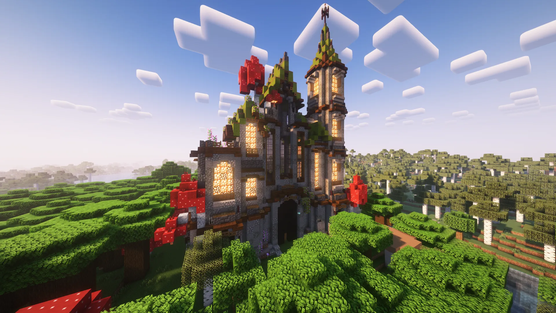 Mushroom Illager — скриншот 1 (Моды, Minecraft)