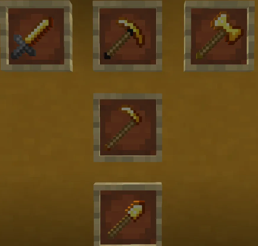 Enhanced Tools & Weapons — скриншот 7 (Текстуры, Minecraft)
