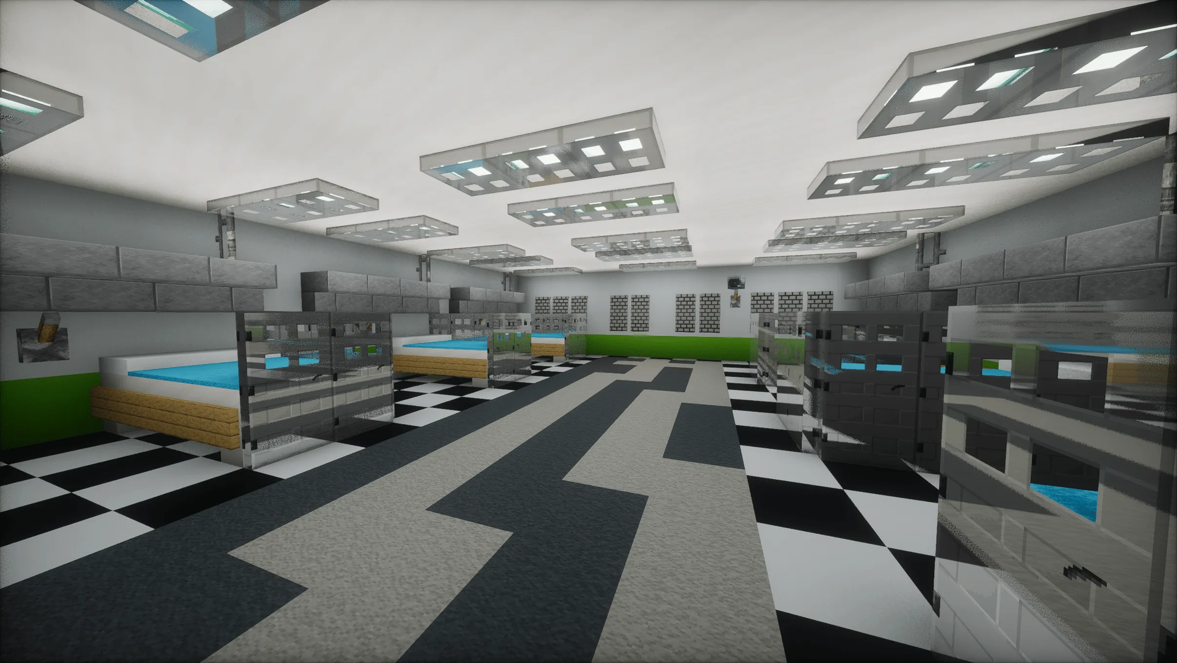 The Underground Bunker — скриншот 1 (Карты, Minecraft)