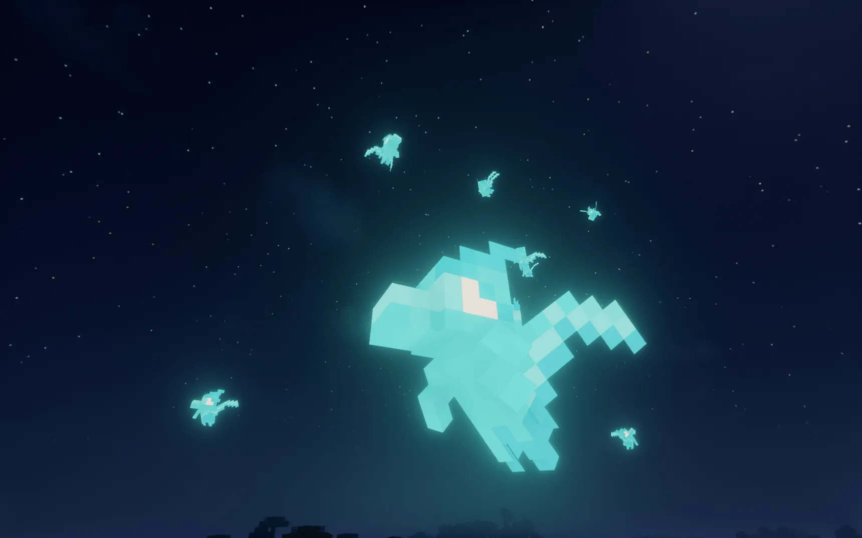 The phantom dragon of allay — скриншот 1 (Текстуры, Minecraft)