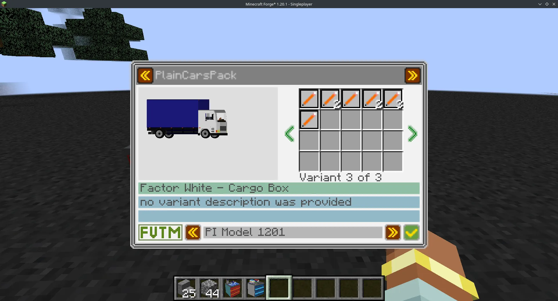 Plain Cars Pack [FVTM] — скриншот 9 (Моды, Minecraft)