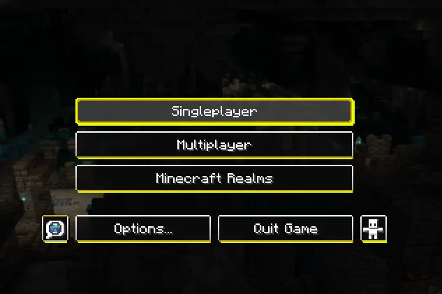 Only yellow gui, Текстуры, Minecraft