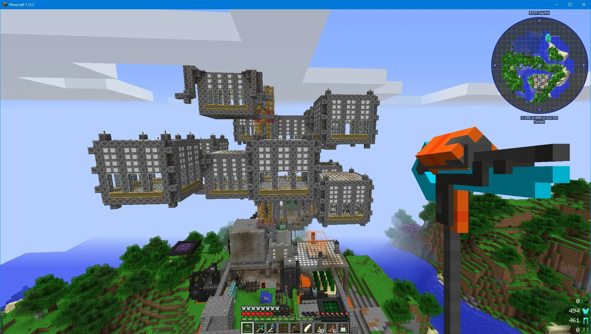 YNET - Mod Compilation The Next Level — скриншот 1 (Модпаки, Minecraft)