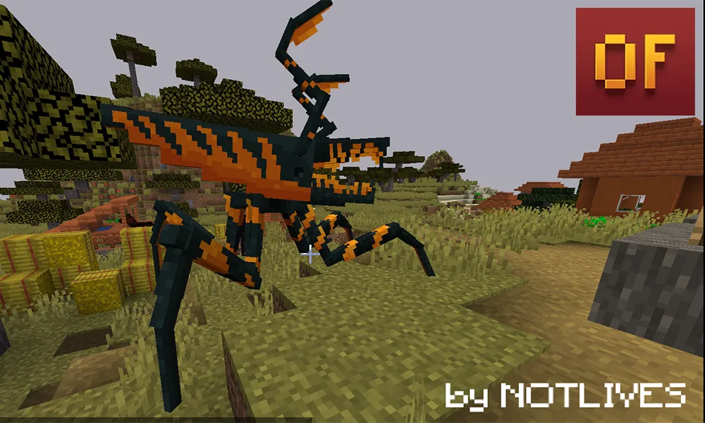 NOTLIVES's Warrior Bug-Ravager — скриншот 4 (Текстуры, Minecraft)