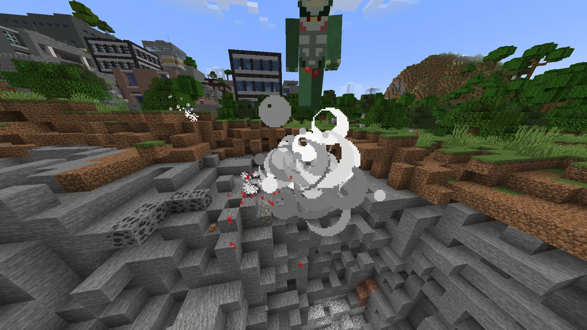 One Punch Guy — скриншот 2 (Моды, Minecraft)