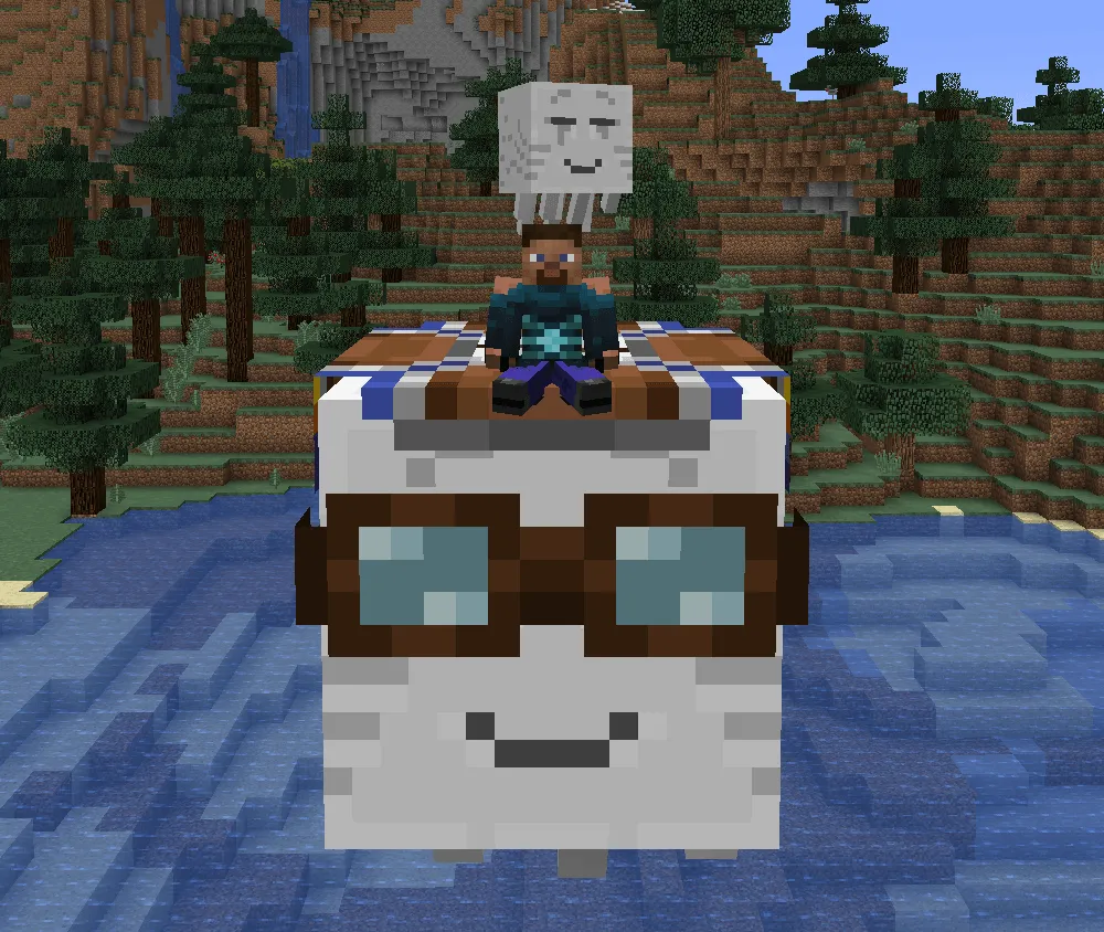 Better Ghast Harness PROGRAMMER ART — скриншот 5 (Текстуры, Minecraft)