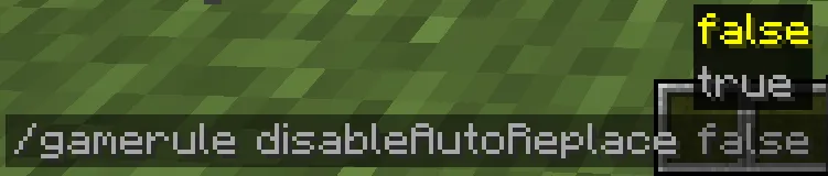 Auto Replace — скриншот 1 (Моды, Minecraft)
