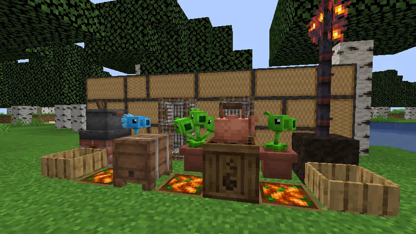 The Plants vs Zombies experience, Модпаки, Minecraft