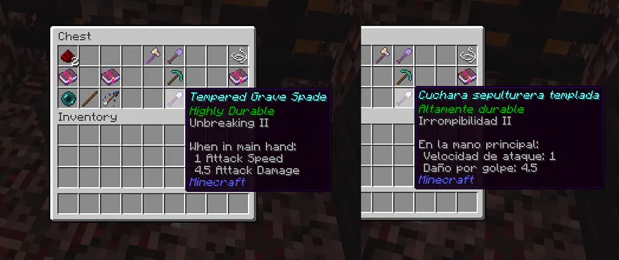 Languages for Roguelike Dungeons -- Fnar's Edition, Текстуры, Minecraft