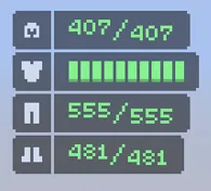 StarHUD, Моды, Minecraft