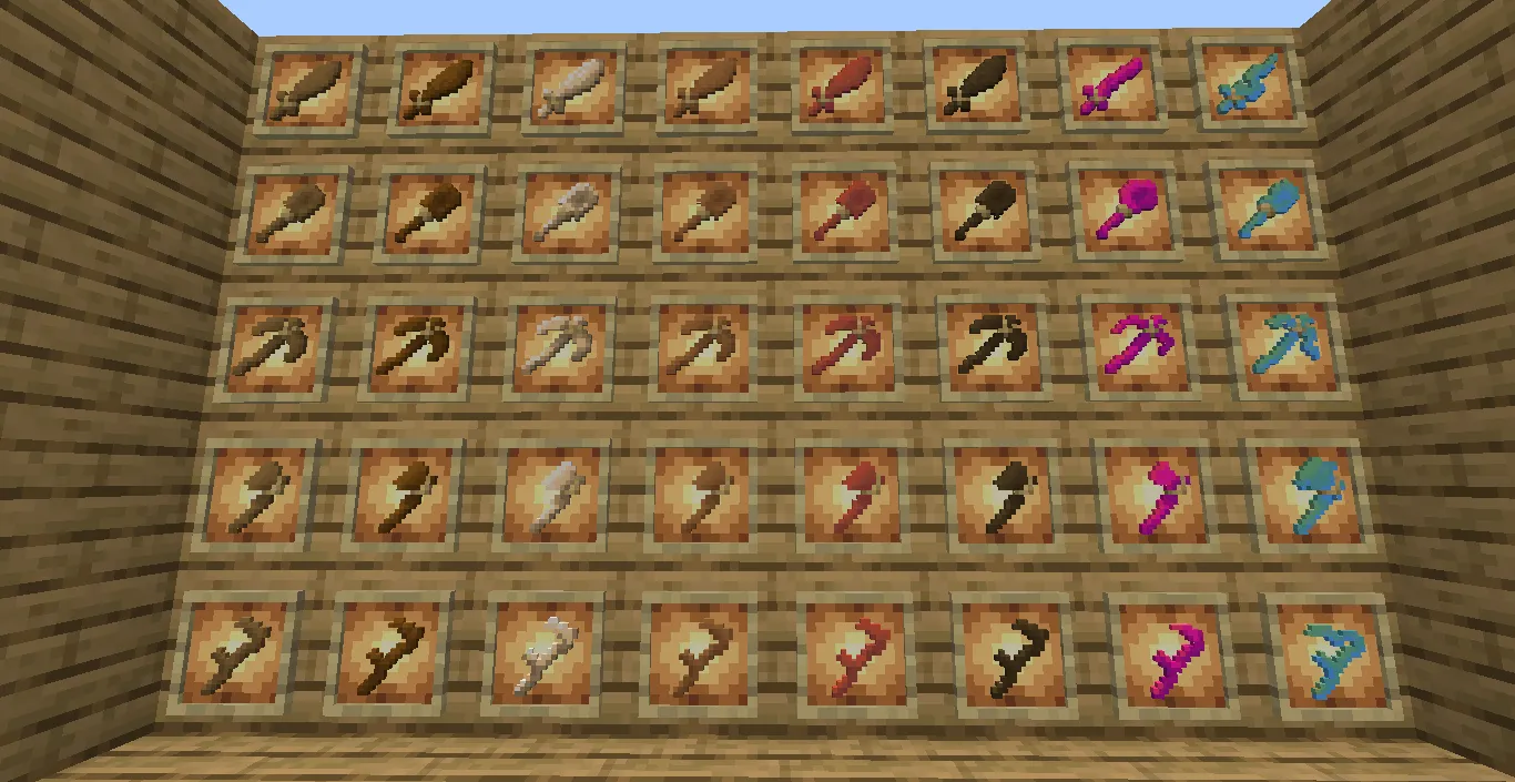 Lyrrian Weapons — скриншот 10 (Текстуры, Minecraft)