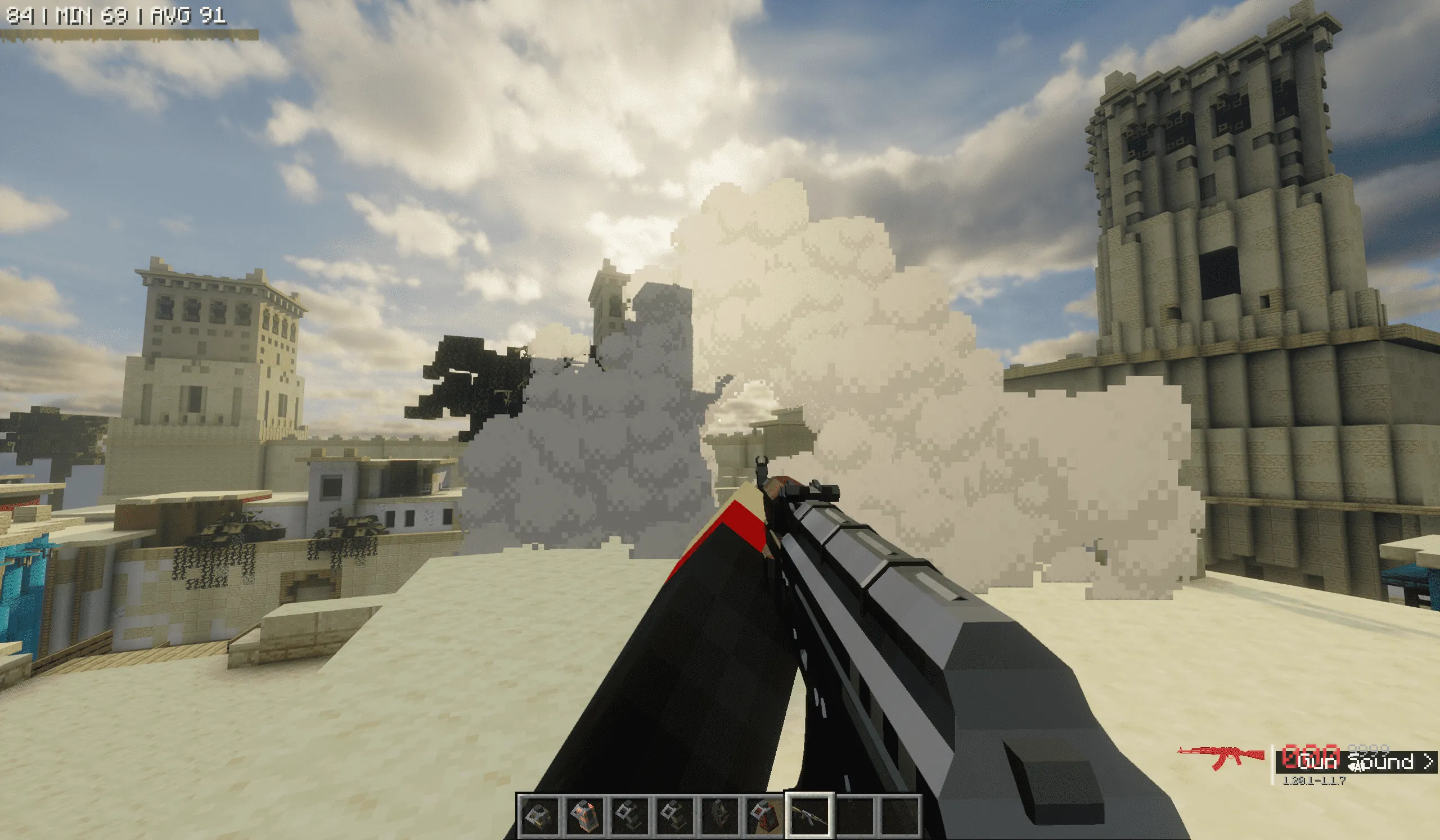 Counter Strike Grenades, Моды, Minecraft