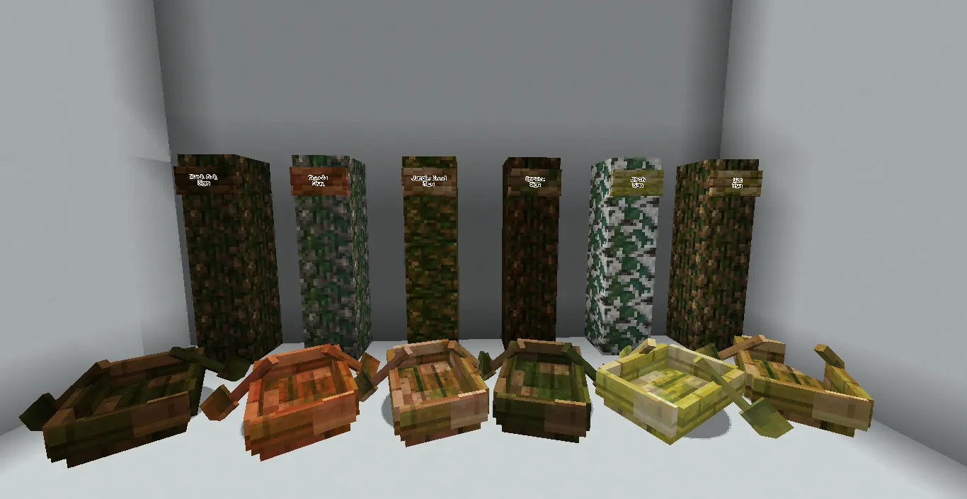 Hikcs's Jungle Textures, Текстуры, Minecraft