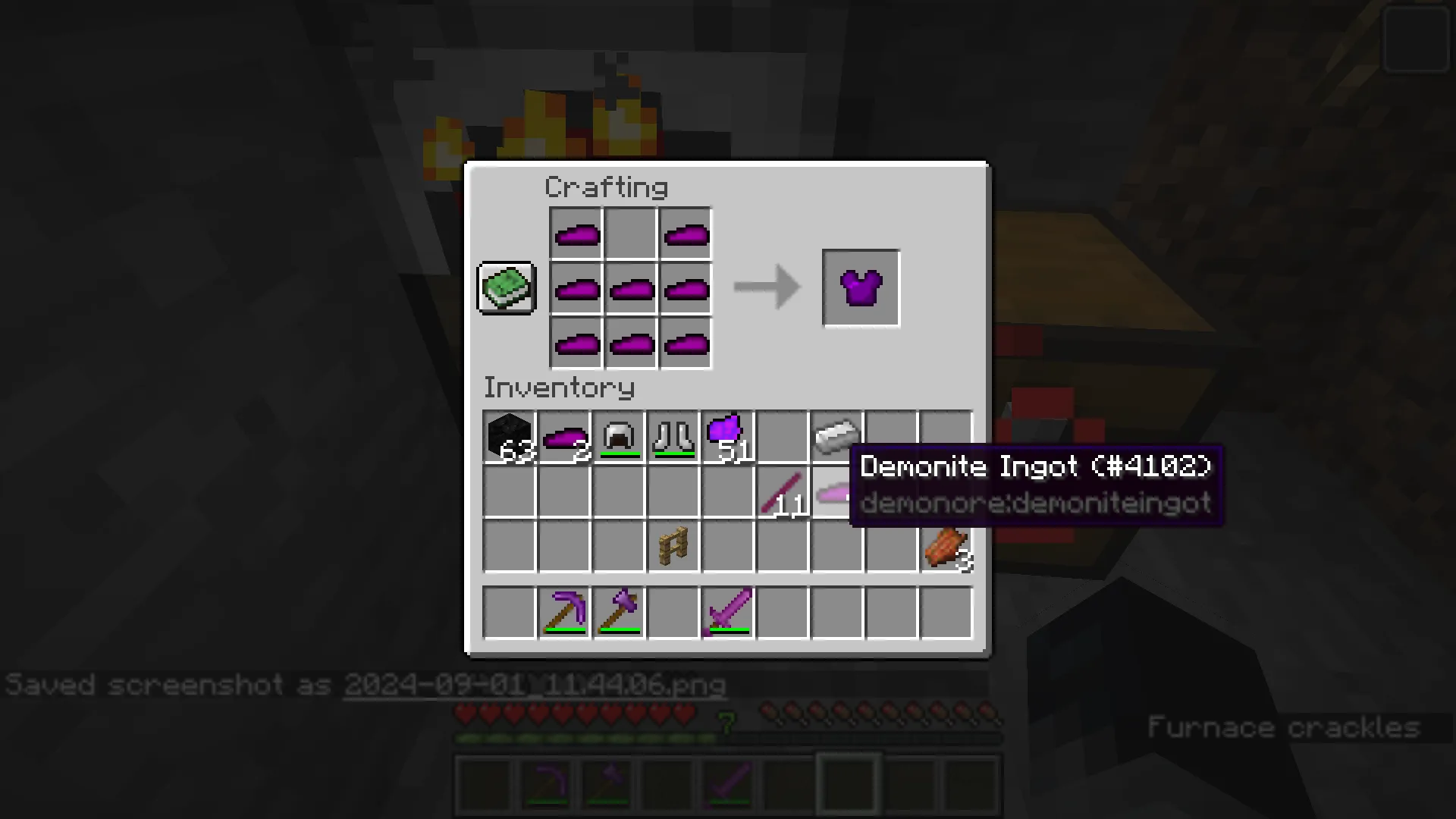 Demonite Ore & More — скриншот 9 (Моды, Minecraft)