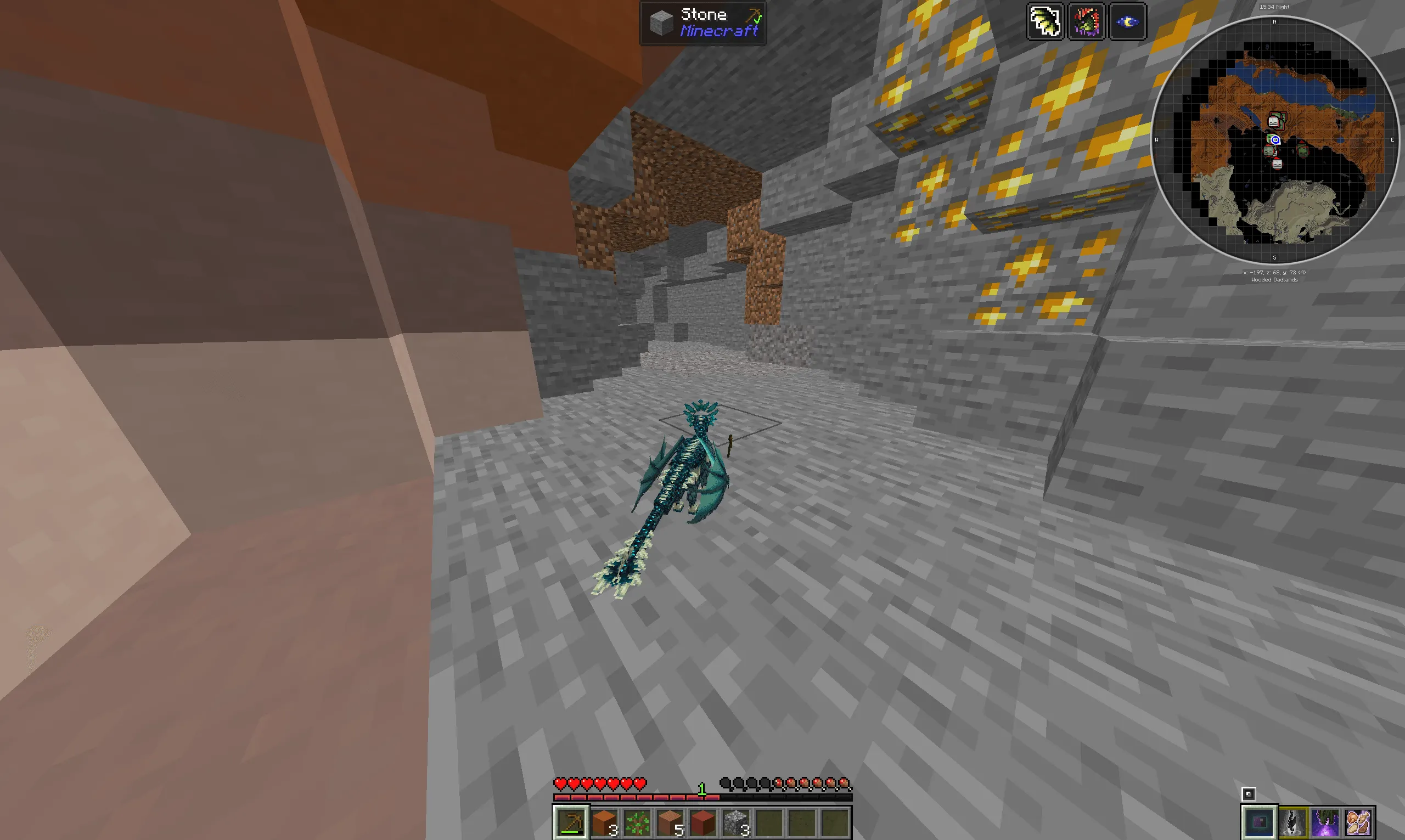 Dragon Survival Sculk Addon — скриншот 6 (Текстуры, Minecraft)