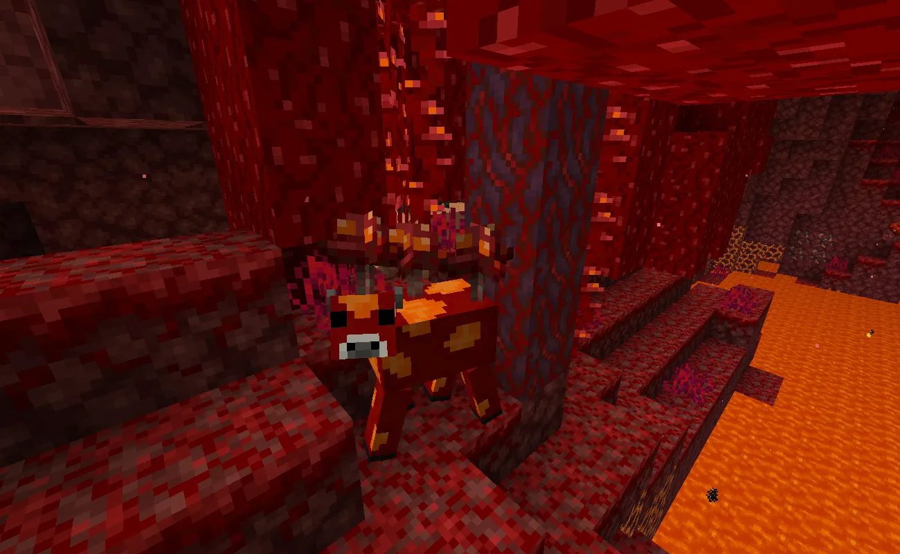 Nether Mooshroom Variations — скриншот 2 (Текстуры, Minecraft)