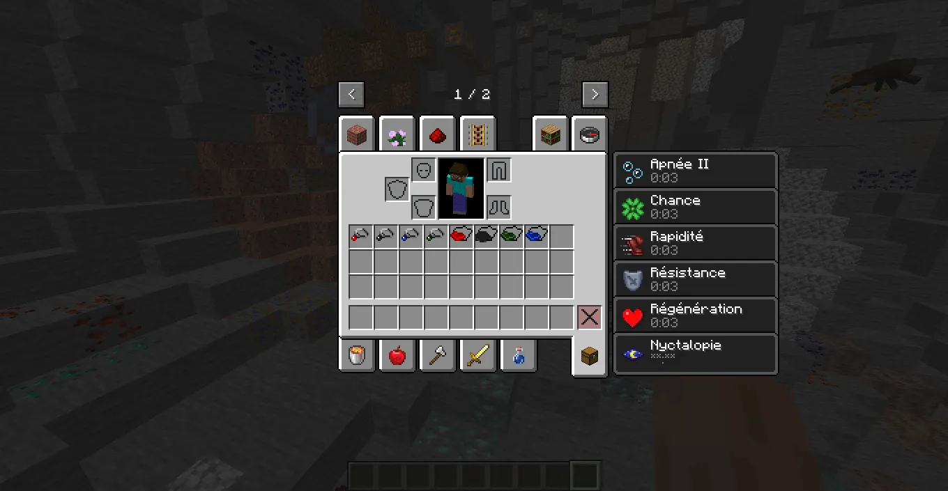 Minéral World — скриншот 1 (Моды, Minecraft)