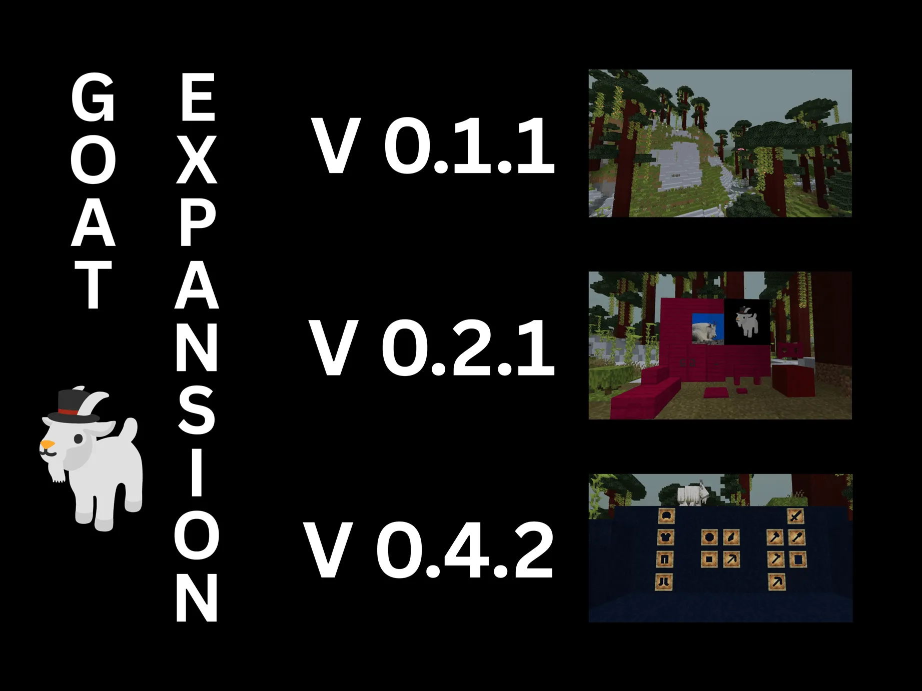 GOAT EXPANSION, Моды, Minecraft