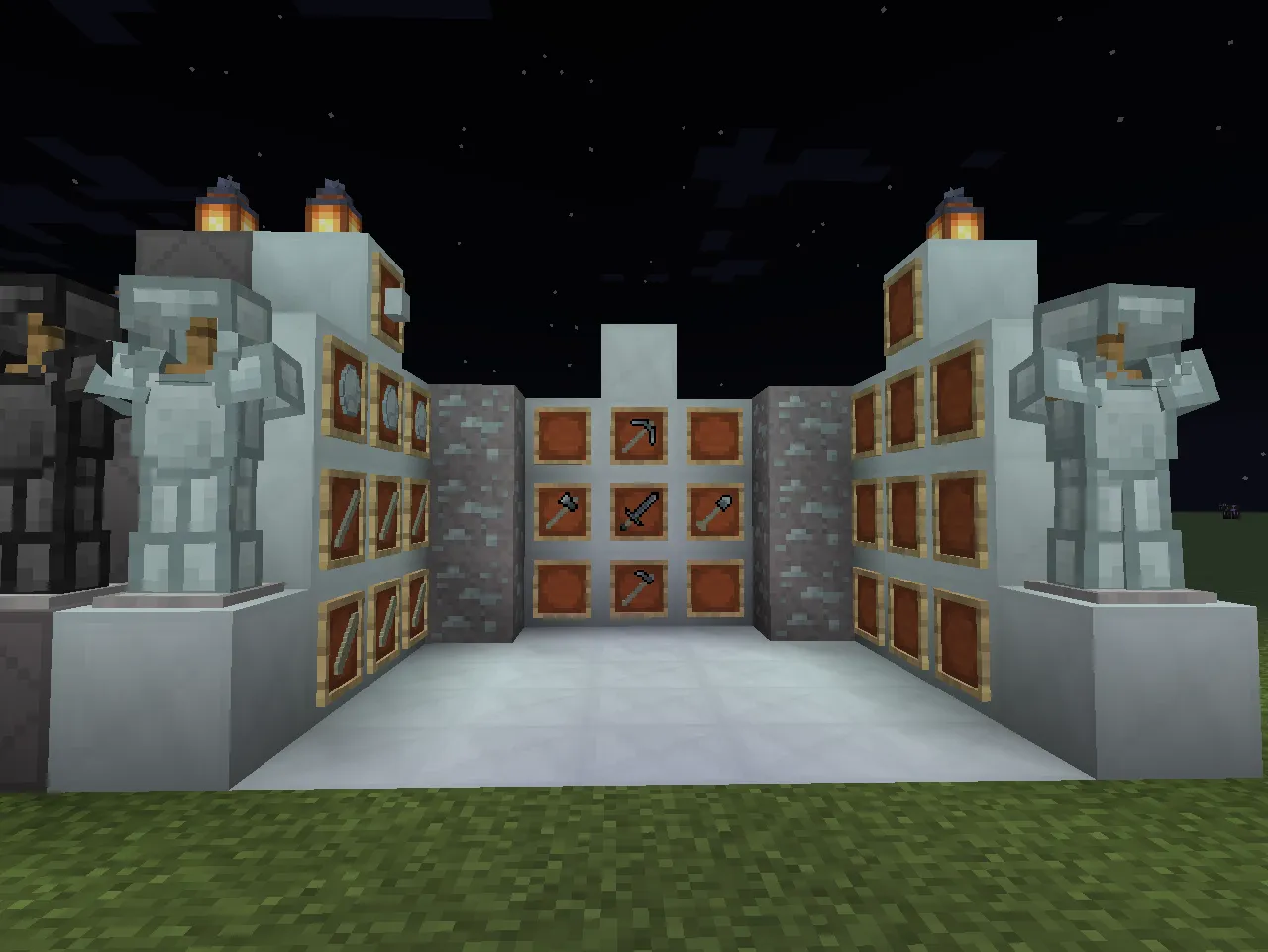 The armor of the fives — скриншот 1 (Моды, Minecraft)