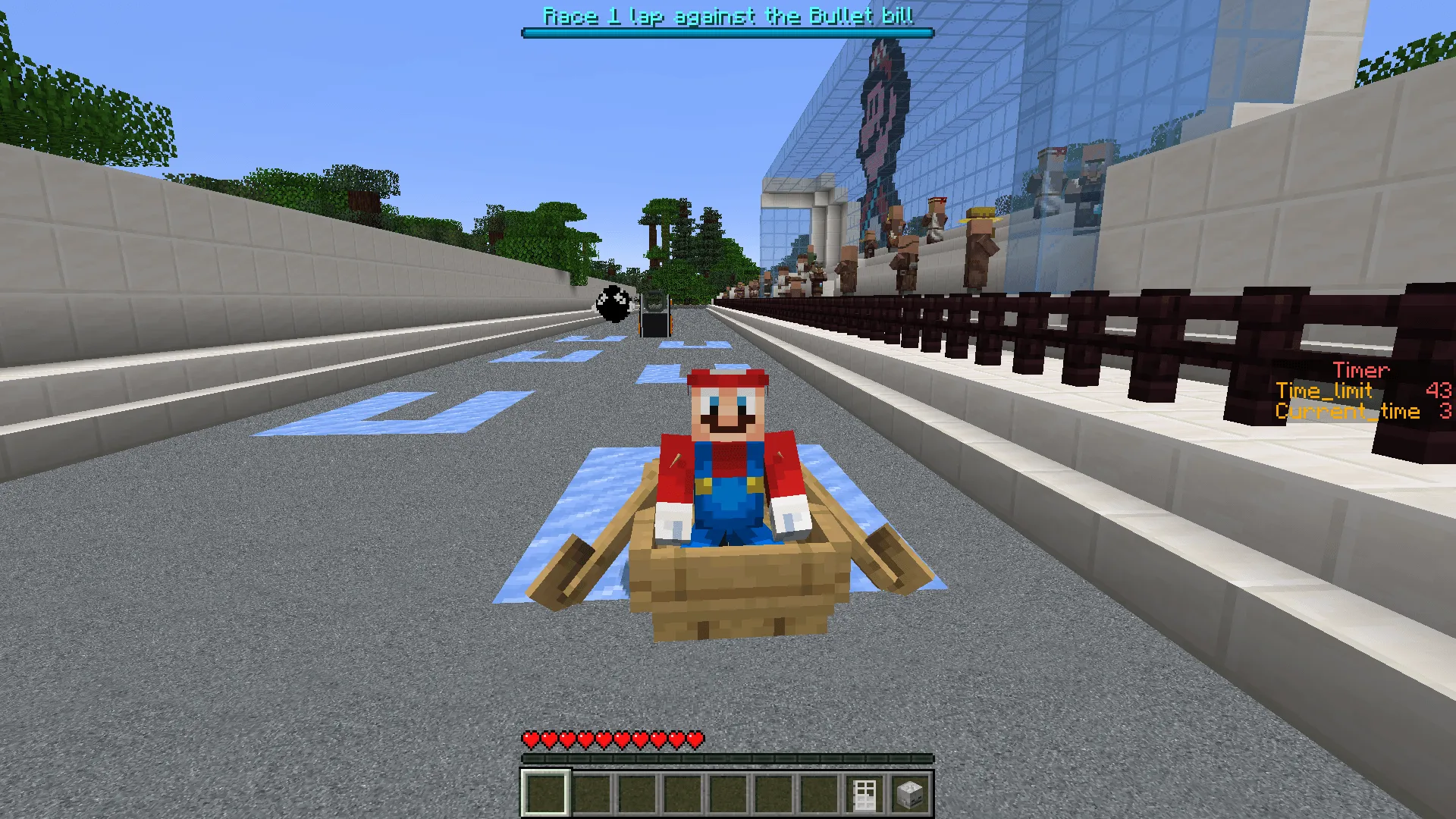 Mario Kart Ice 2 — скриншот 9 (Карты, Minecraft)