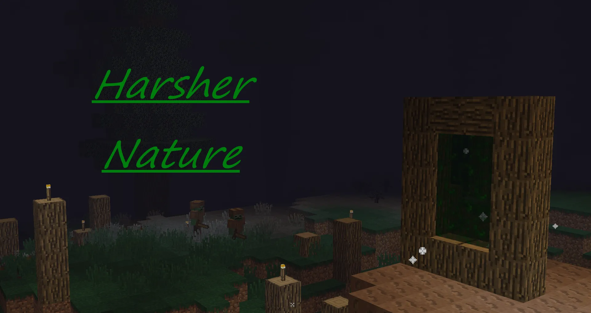 Harsher Nature — скриншот 4 (Моды, Minecraft)