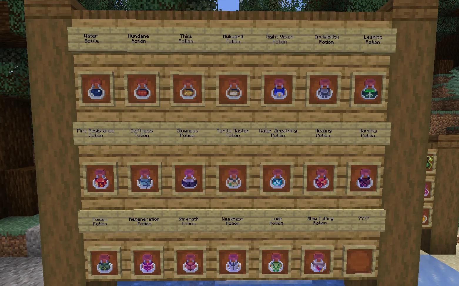 S33R Visual Potions, Текстуры, Minecraft