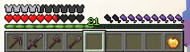 Choose Your UI - Hunger Bars, Текстуры, Minecraft