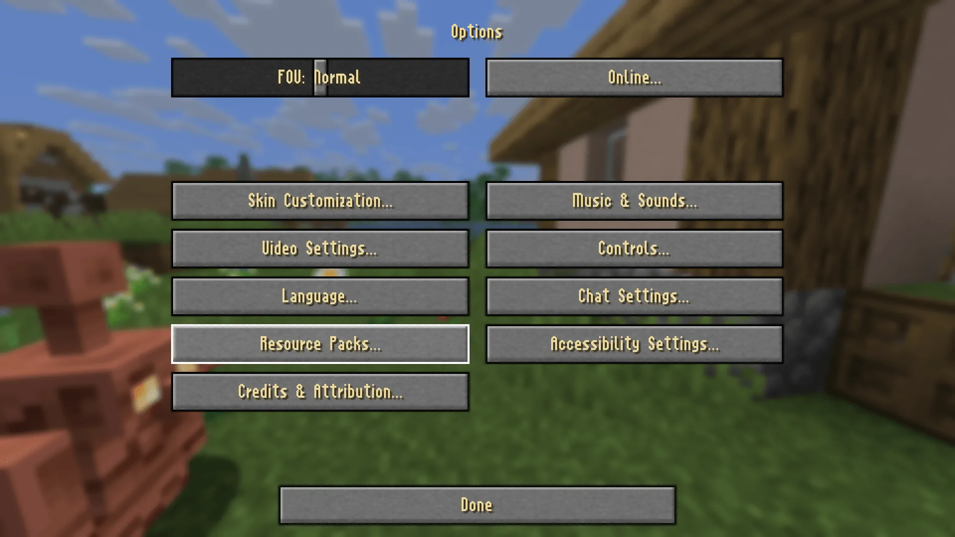 Paramita HD, Текстуры, Minecraft