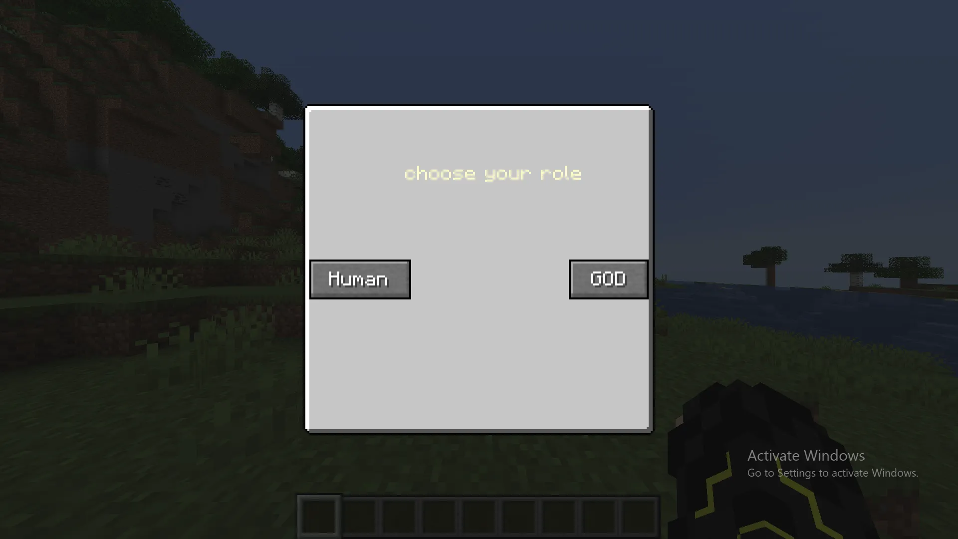 but, you are a God — скриншот 5 (Моды, Minecraft)