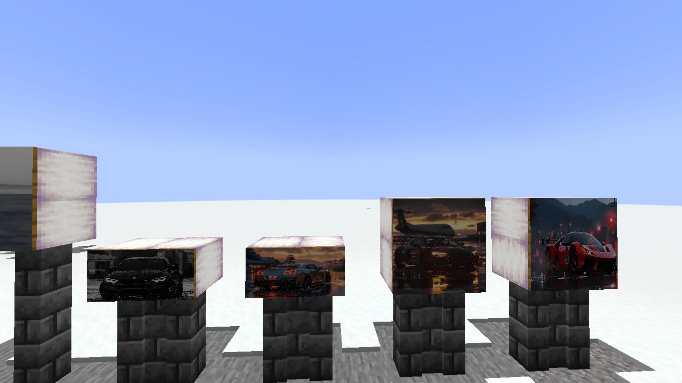 SpeedFrame– Car Art Pack — скриншот 1 (Моды, Minecraft)