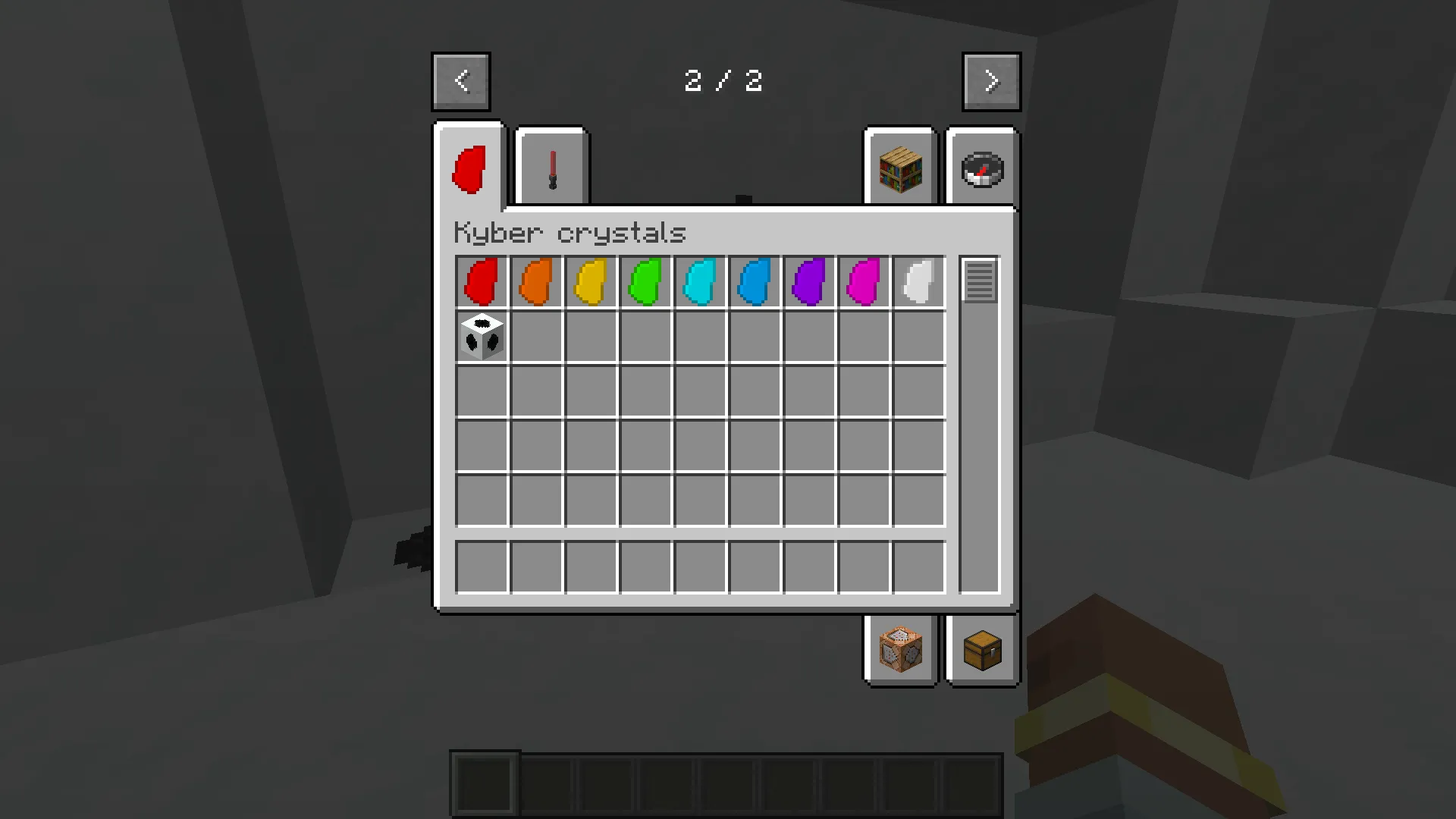 The Star Wars lightsabers, Моды, Minecraft