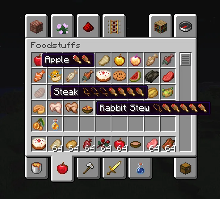 [BVT] Hunger Preview 32x — скриншот 1 (Текстуры, Minecraft)