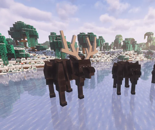 TheNorthWild: Hunt and Tents — скриншот 4 (Моды, Minecraft)