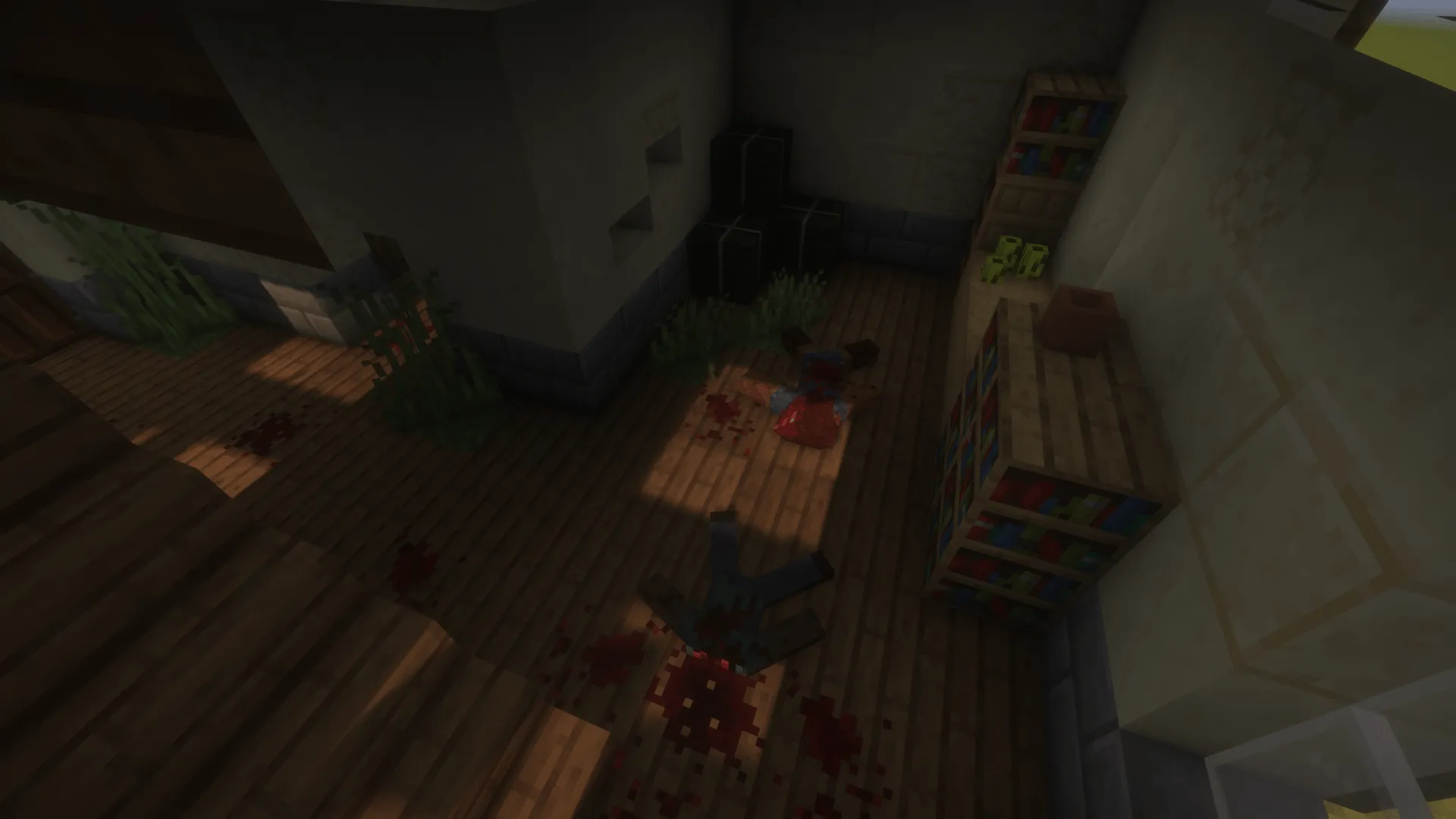 Abandoned City Buildings Horror Elements Plugin, Моды, Minecraft