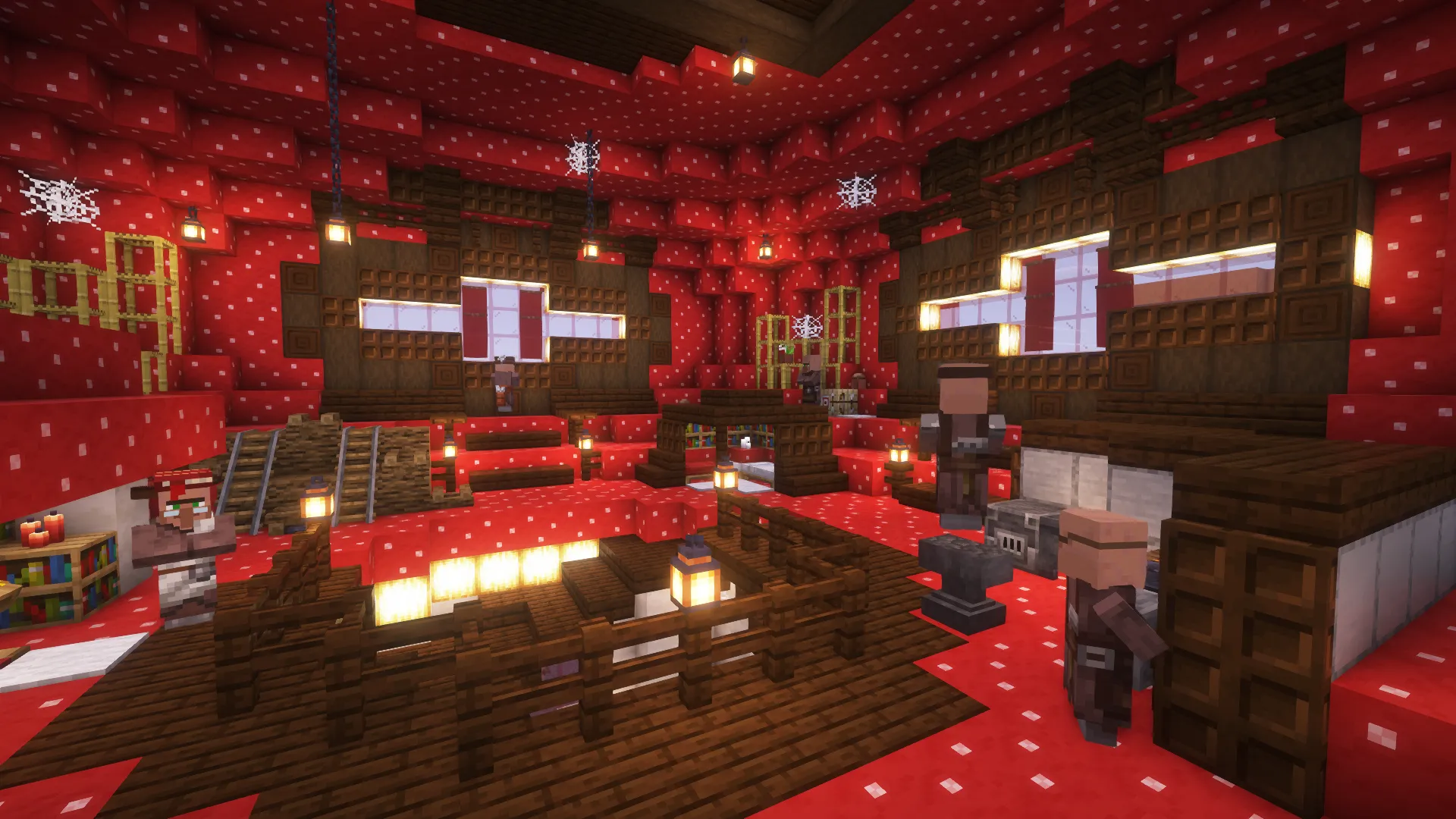 Villager Mushroom House — скриншот 1 (Моды, Minecraft)