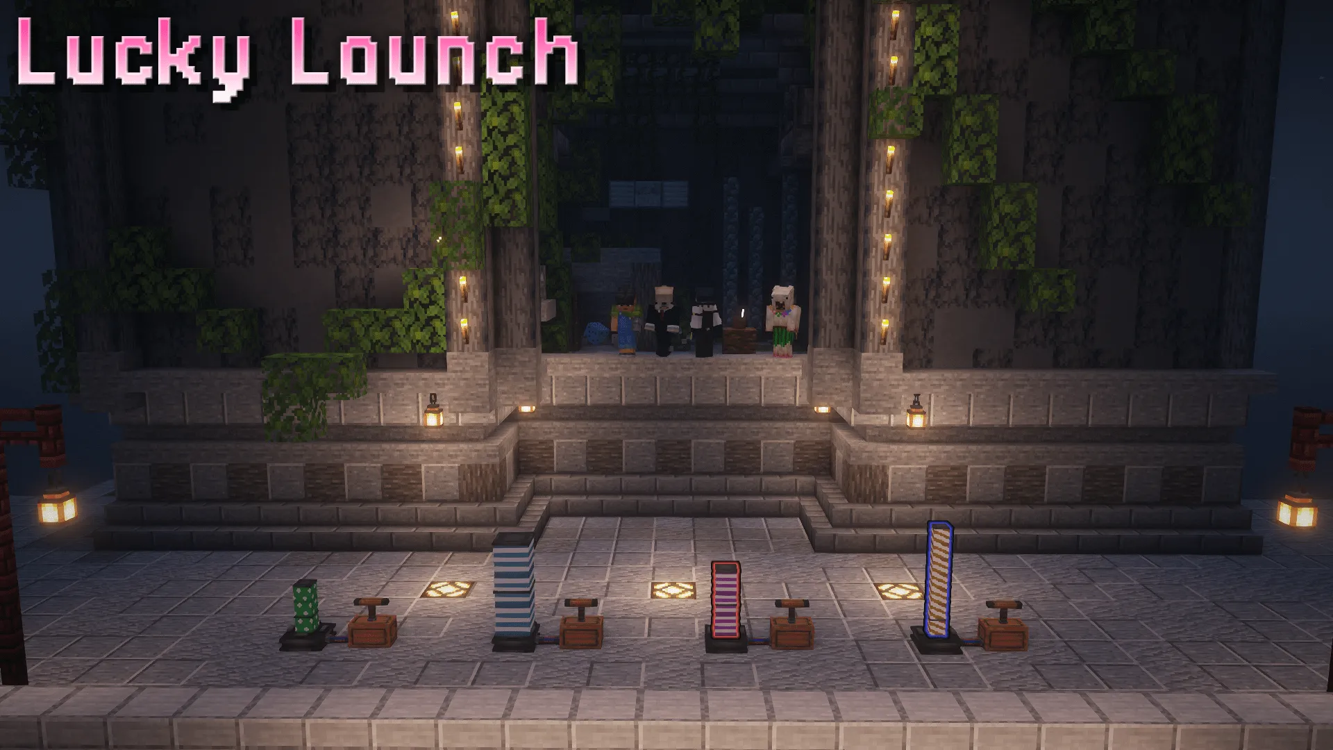 Wii Party: Board Game Island, Карты, Minecraft