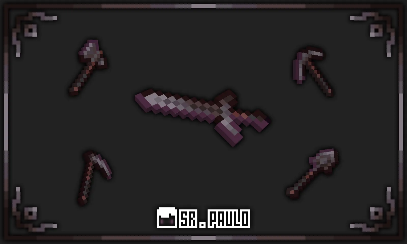 Better Netherite tools - Sr_Paulo — скриншот 1 (Текстуры, Minecraft)