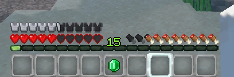 "Classic+" Hotbar 16px — скриншот 1 (Текстуры, Minecraft)