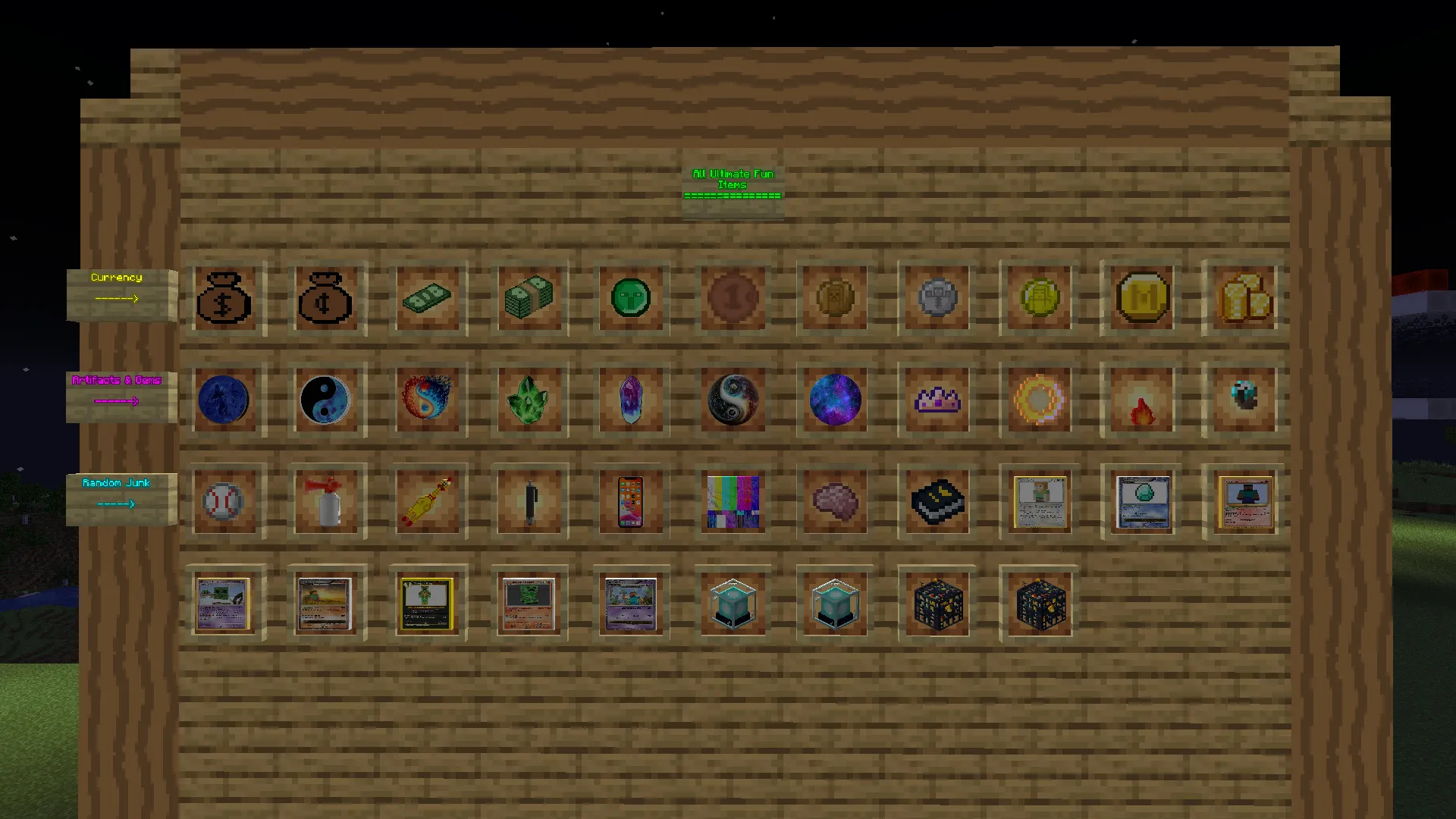 Ultimate Fun (with tons of items, blocks, weapons, tools, and armor) — скриншот 5 (Моды, Minecraft)