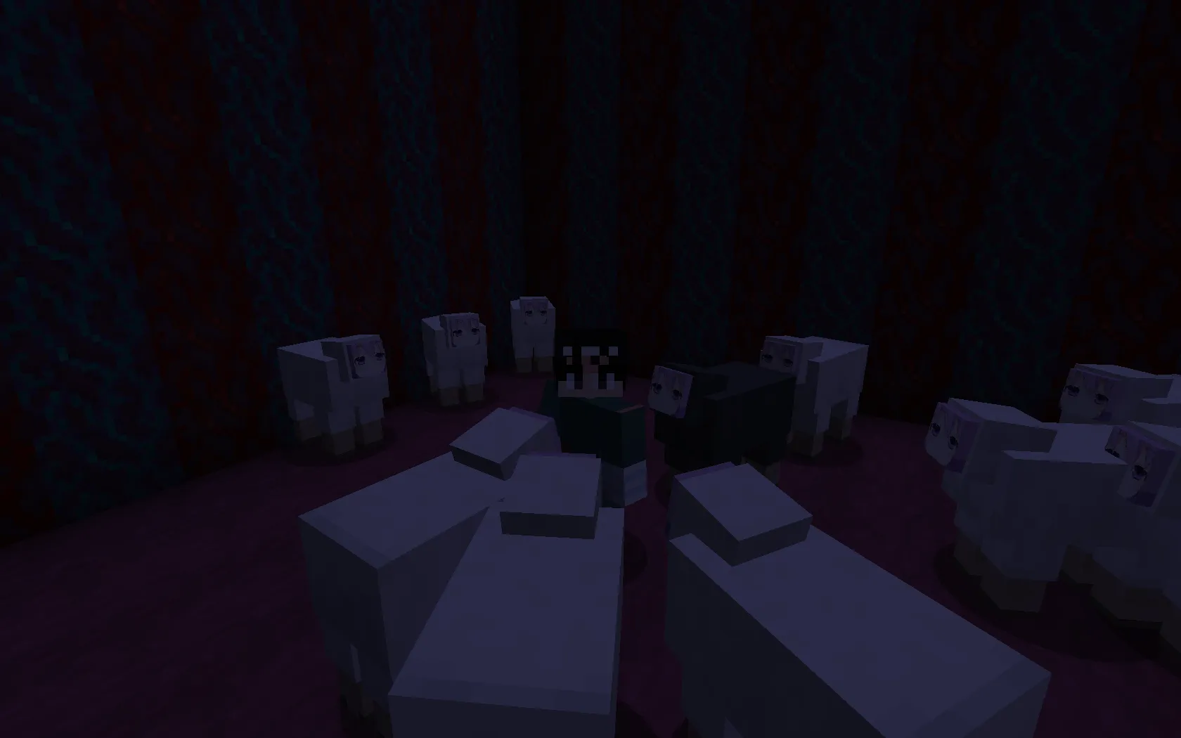 Neptune sheep, Текстуры, Minecraft