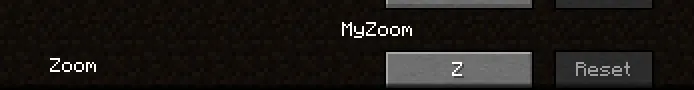 MyZoom, Моды, Minecraft