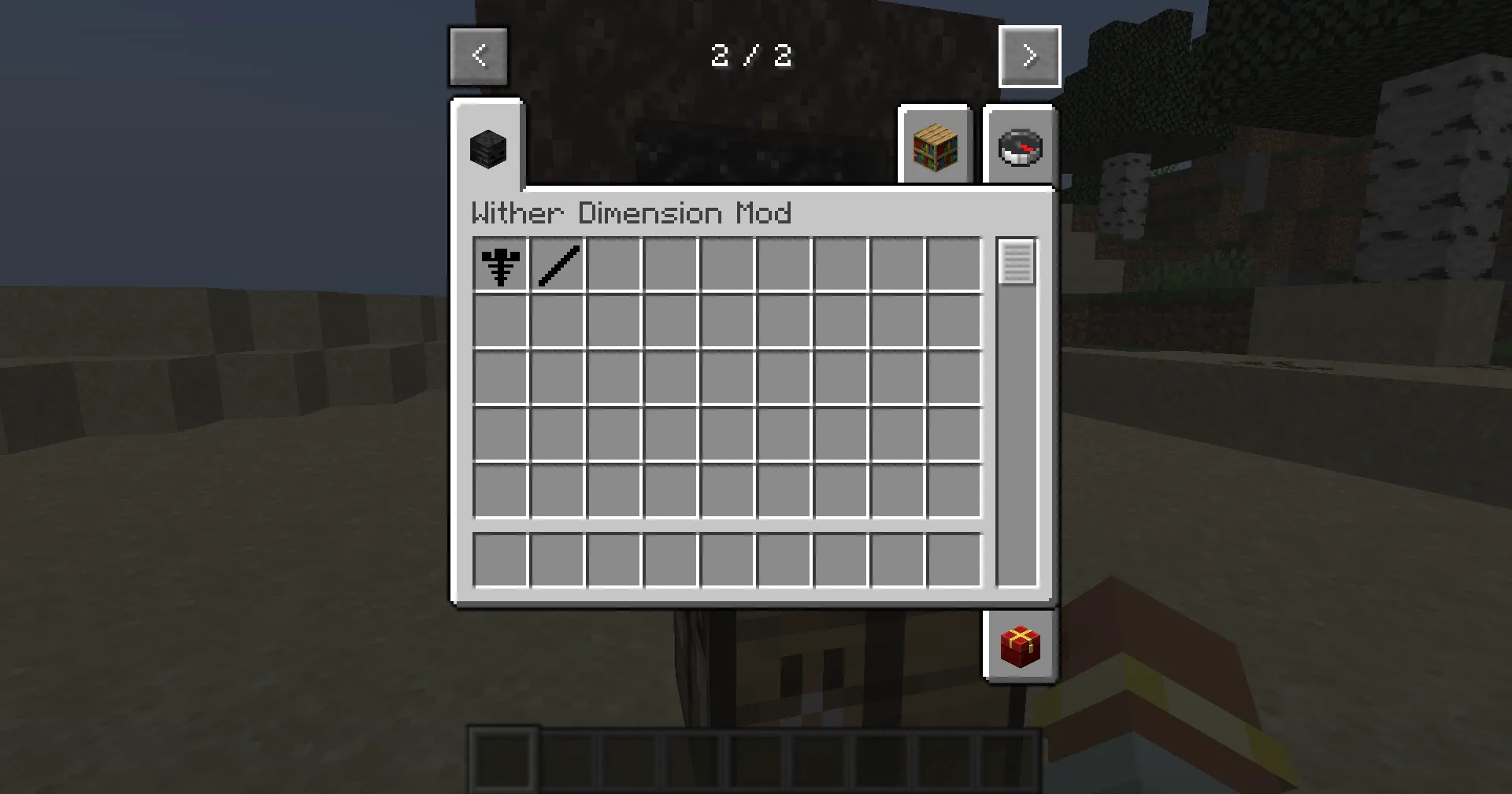 Wither Dimension, Моды, Minecraft
