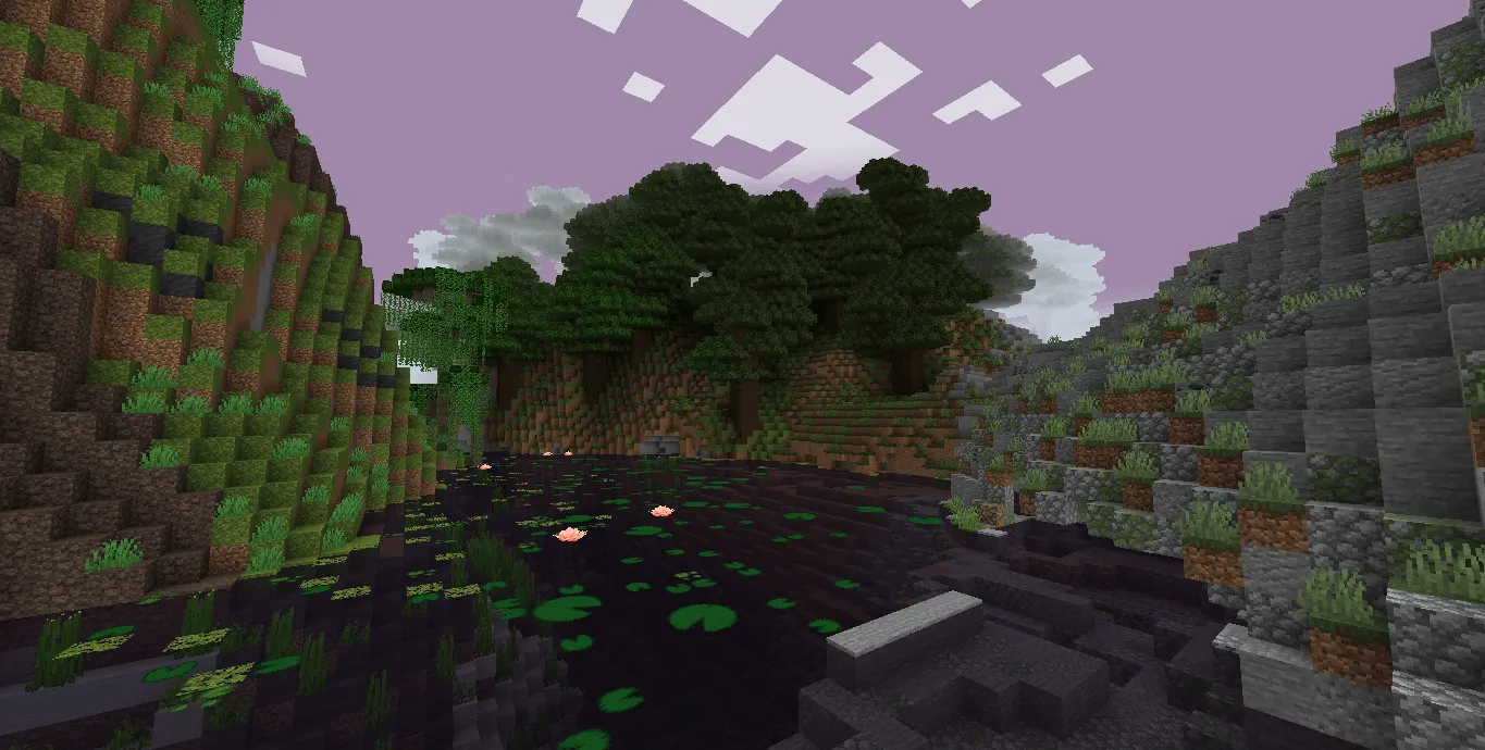 Whimsy Dark Water, Текстуры, Minecraft