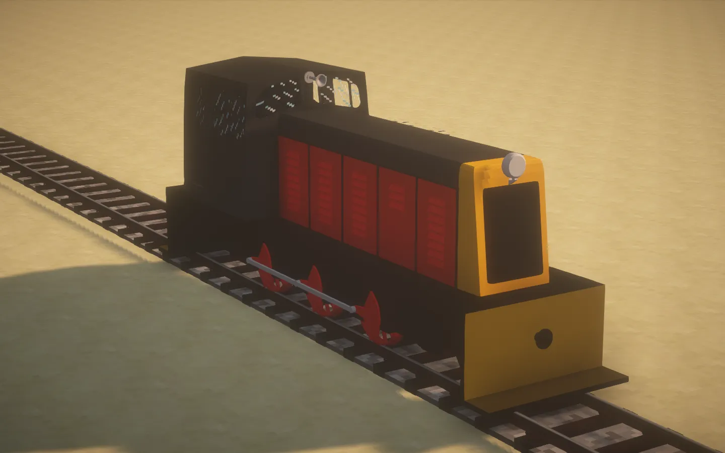 [NZR] Dsa-227 Shunter for Immersive Railroading — скриншот 1 (Текстуры, Minecraft)