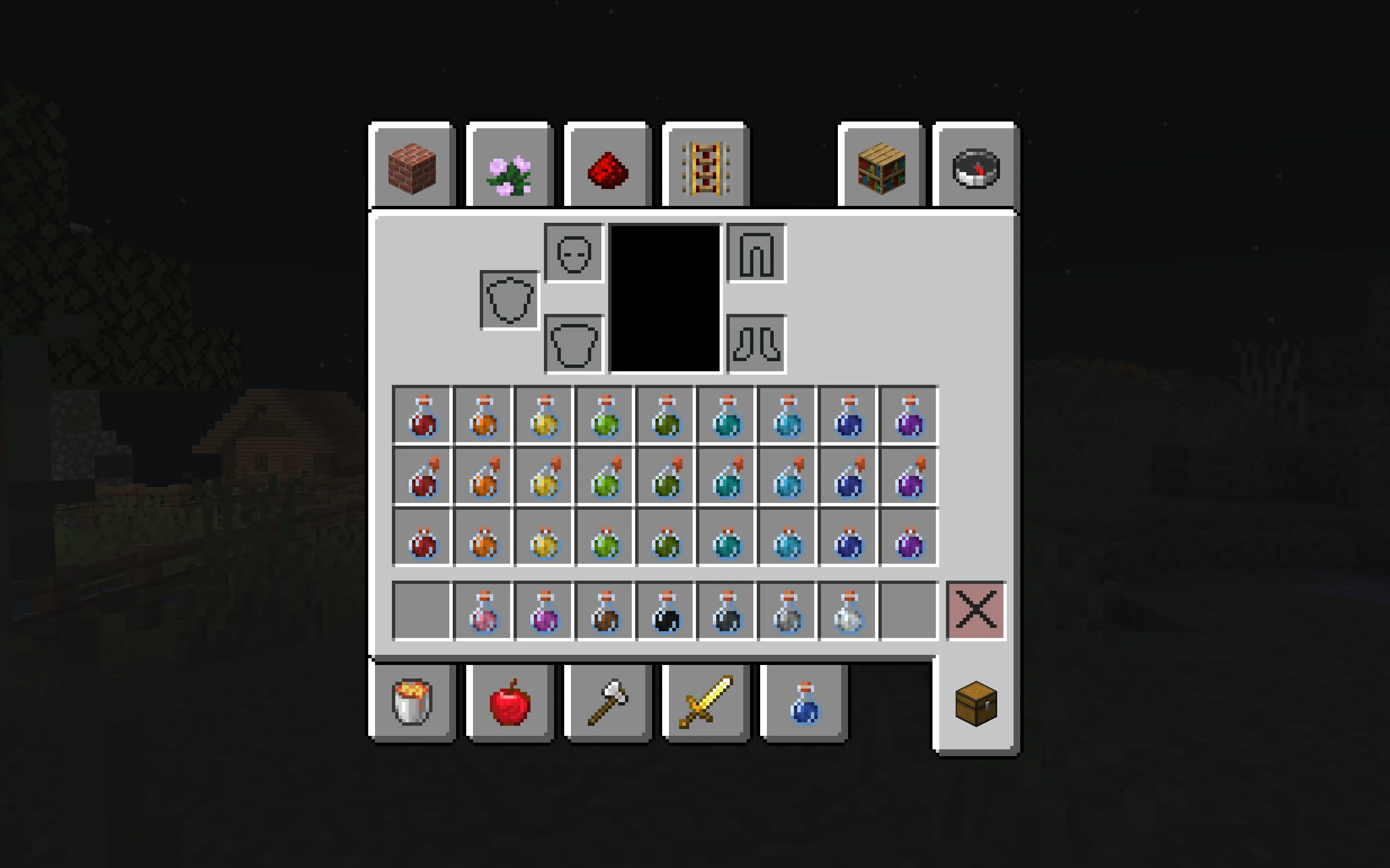 Never Enough Potions — скриншот 1 (Моды, Minecraft)